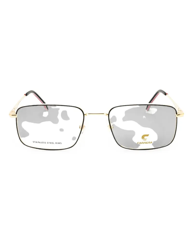 Carrera rectangle-frame glasses - Gold Gold