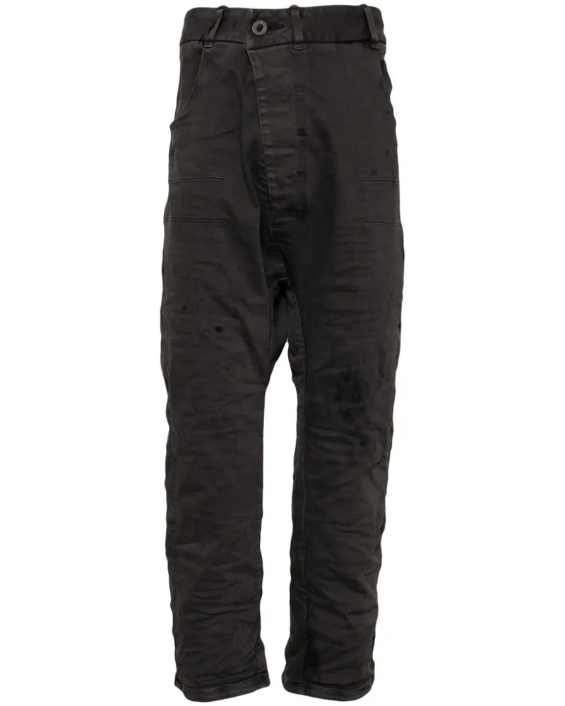 Boris Bidjan Saberi Geformte Jeans - Grau Grau