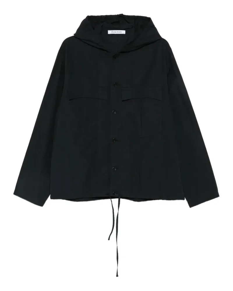 Études Studio Geknöpfte Hemdjacke - Schwarz Schwarz