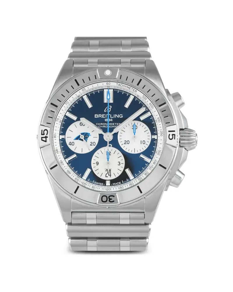Breitling x NFL Chronomat 42mm - Blau Blau