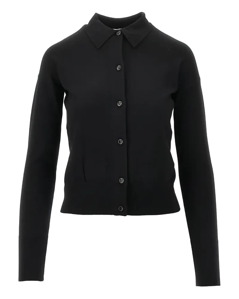 Max Mara Geknöpfter Cardigan - Schwarz Schwarz