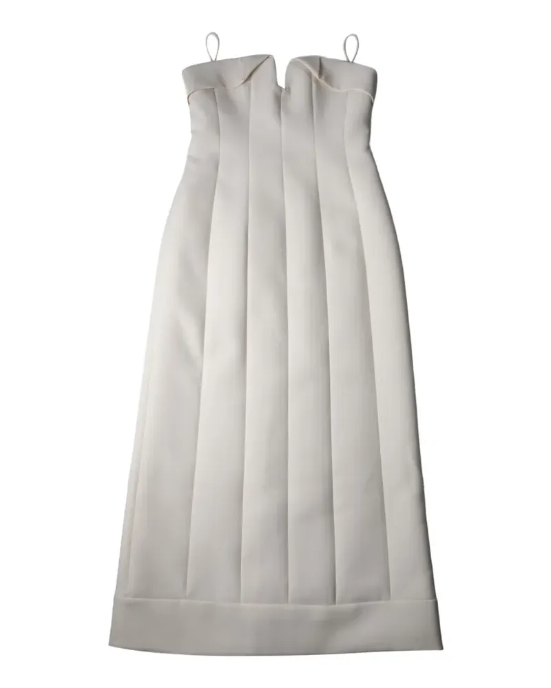 Alexis Donella panelled midi dress - Nude Nude