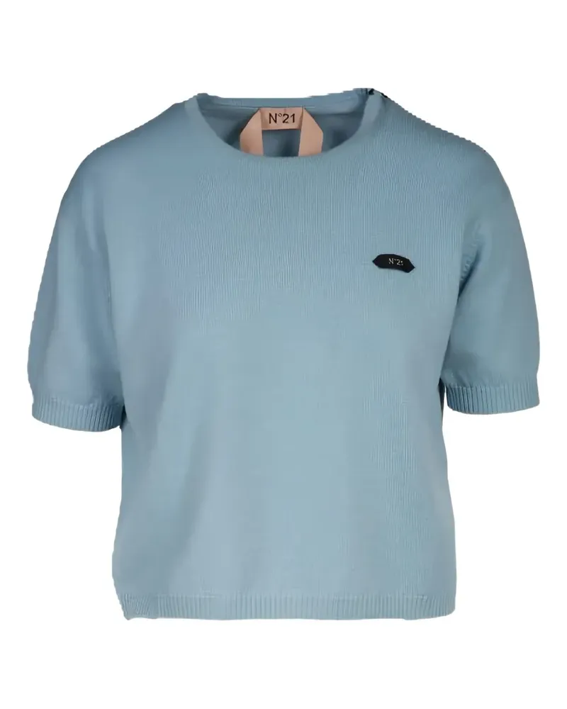 N° 21 round-neck sweater - Blau Blau