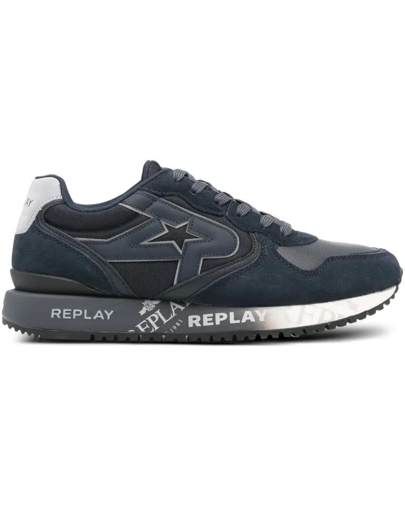 Replay Sneakers mit Logo - Blau Blau