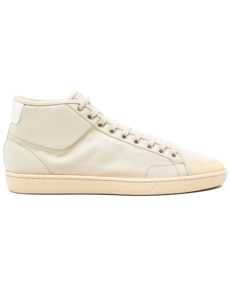 Saint Laurent Sneakers aus Canvas - Nude Nude