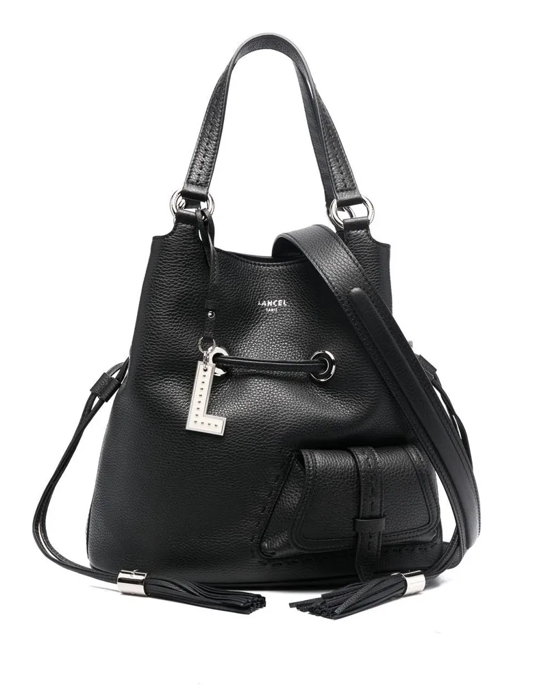 Lancel Mittelgroße Premier Flirt Beuteltasche - Schwarz Schwarz
