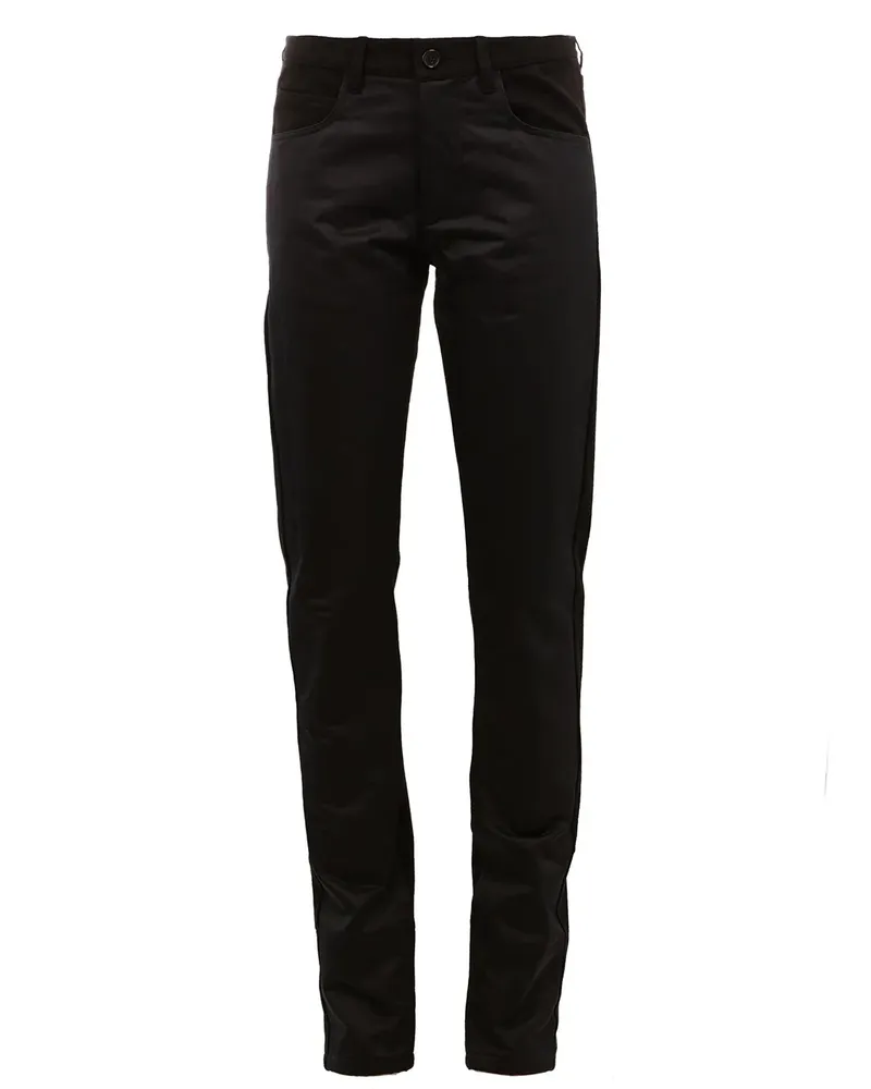 Yang Li Hose mit geradem Bein - Schwarz Schwarz