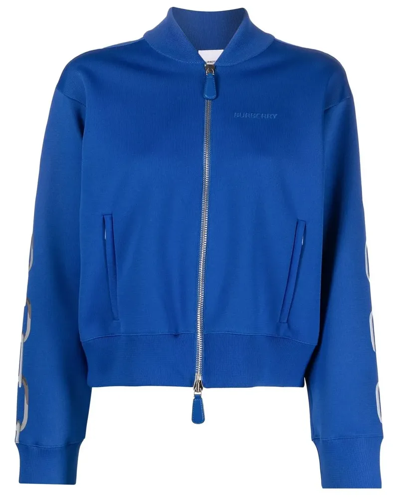 Burberry Sportjacke mit Ketten-Print - Blau Blau