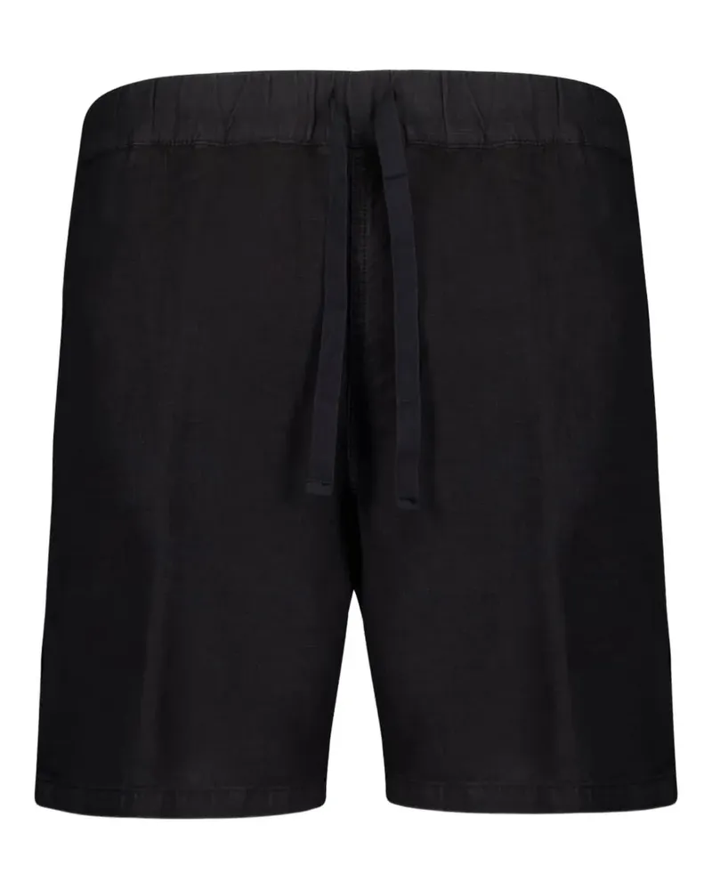 120% Lino Shorts aus Leinen - Schwarz Schwarz