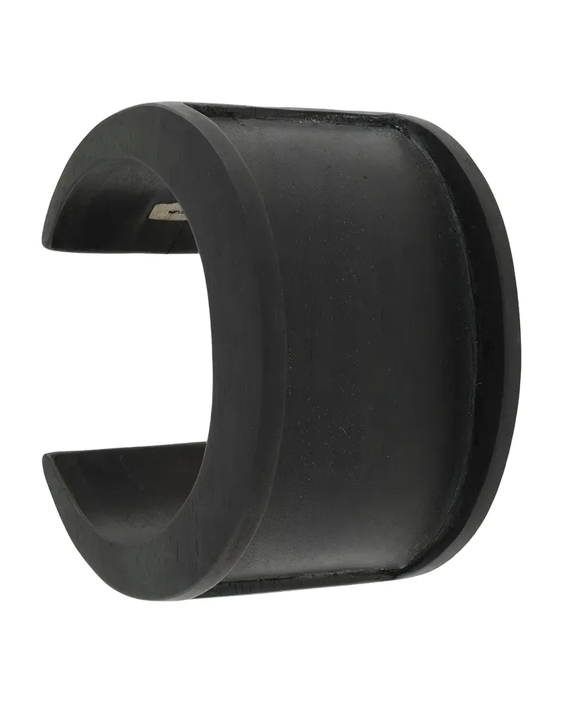Parts Of Four Crescent Channel' Armspange - Schwarz Schwarz
