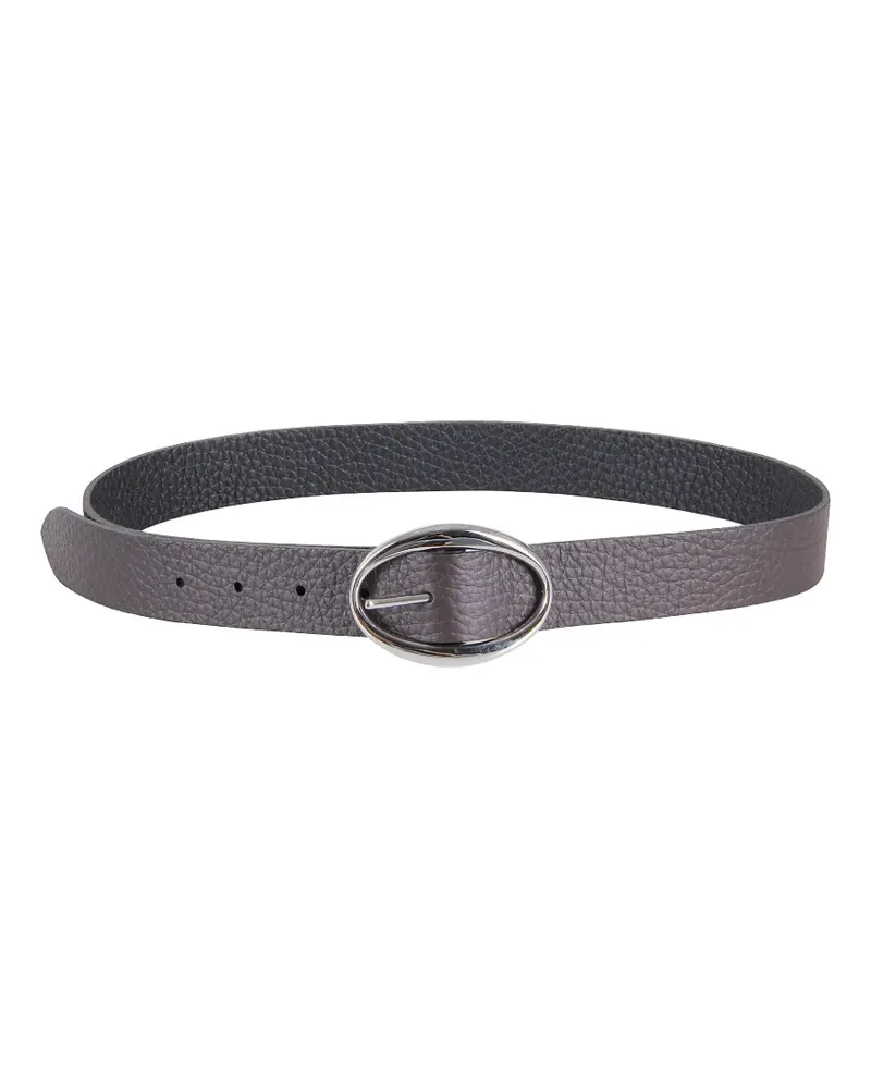 Orciani oval-buckle belt - Braun Braun