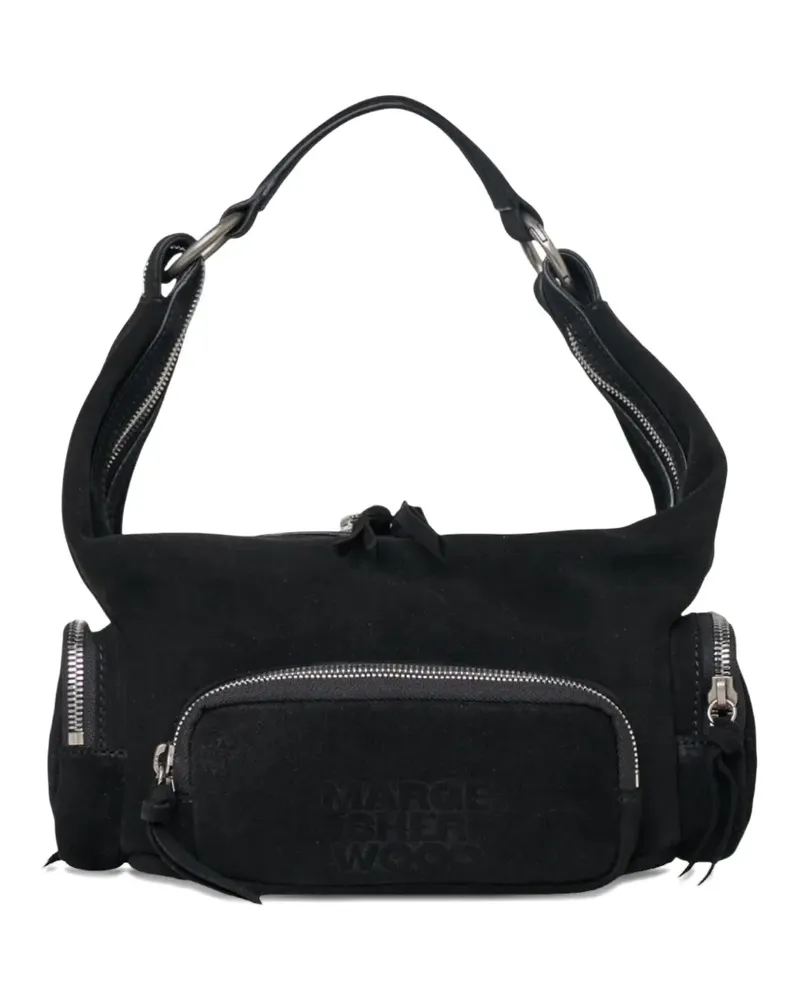 Marge Sherwood mini city zip shoulder bag - Schwarz Schwarz