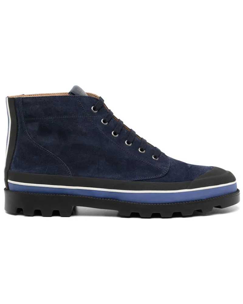 Valentino Garavani Stiefel mit runder Kappe - Blau Blau