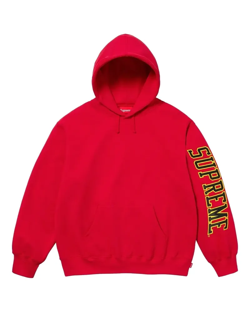 Supreme Being Hoodie mit Detail - Rot Rot