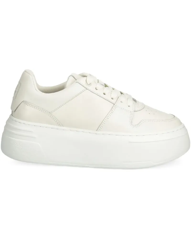 Marc O'Polo Sneakers mit Plateau - Weiß Weiß