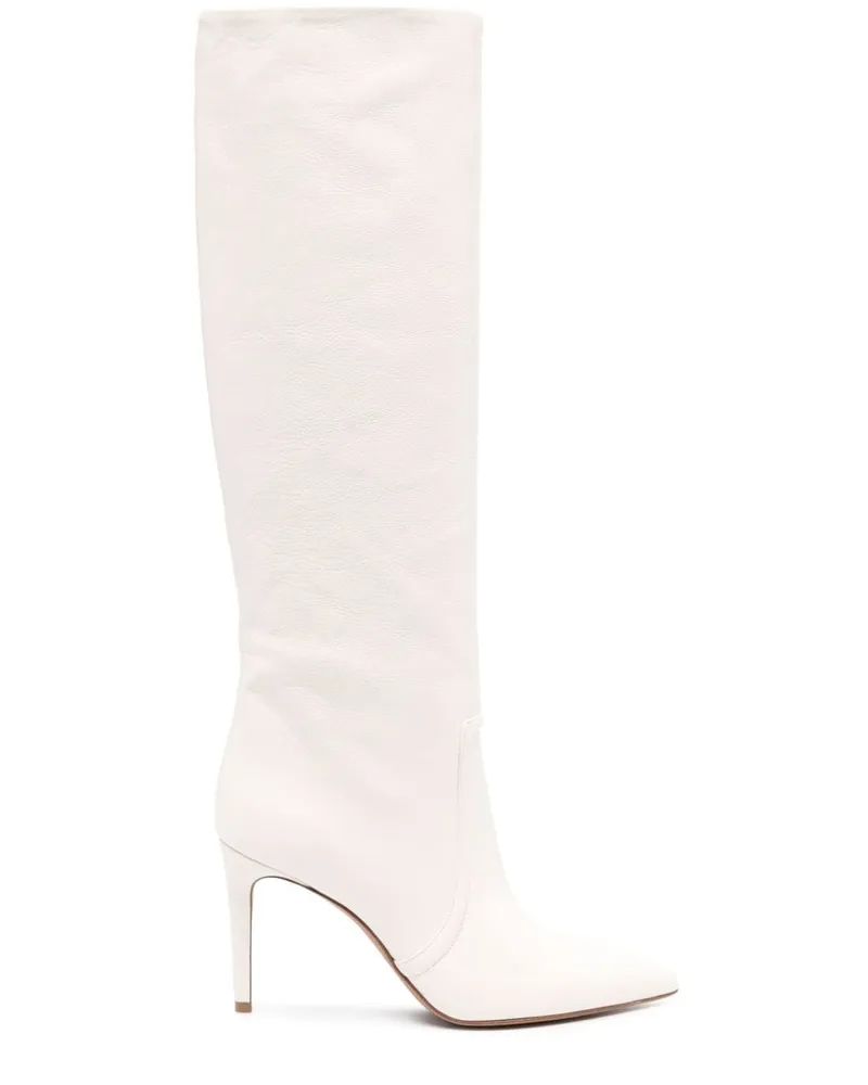 Paris Texas Stiefel mit Stiletto-Absatz 85mm - Weiß Weiß