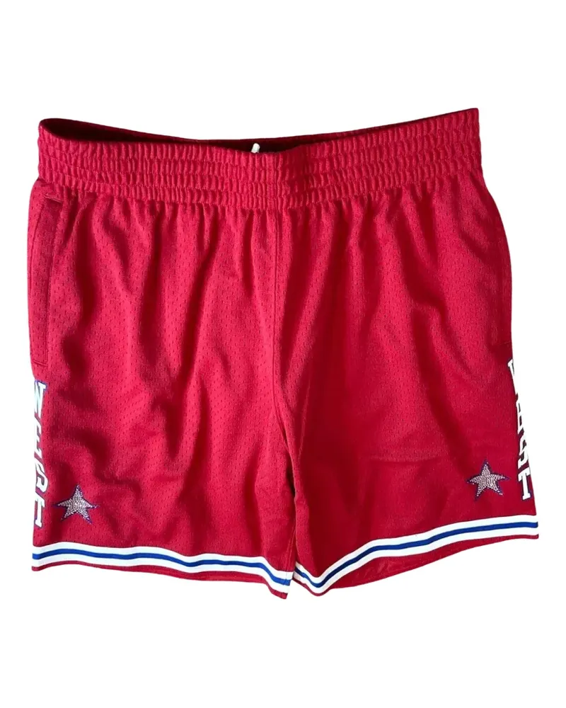 Mitchell & Ness x NBA Swingman Sportshorts - Rot Rot