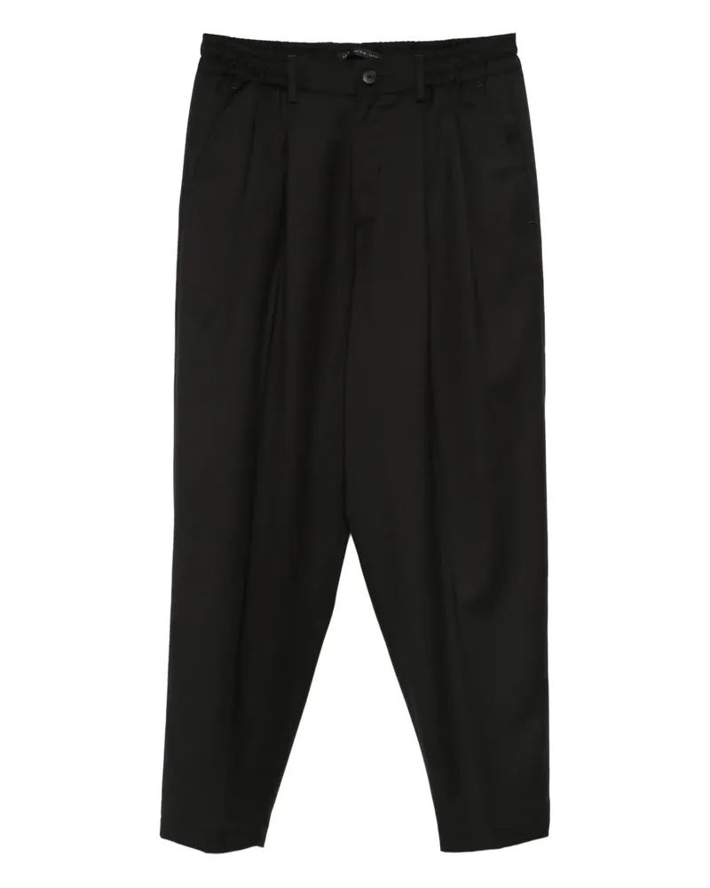 Low Brand Cropped-Hose - Schwarz Schwarz