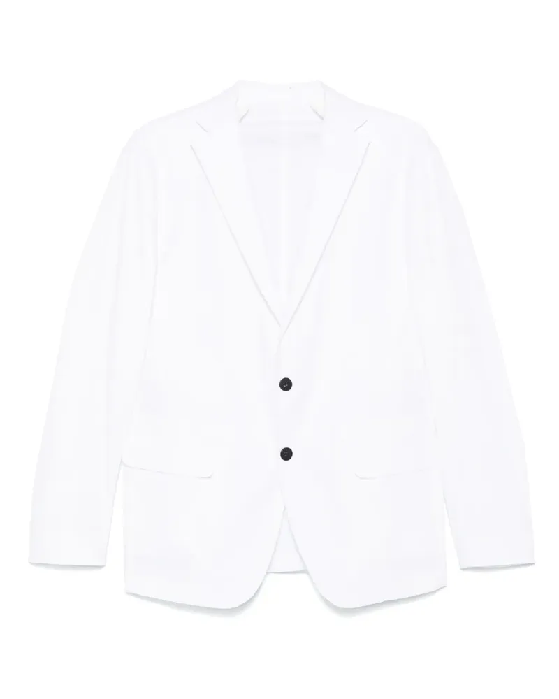 Low Brand Blazer aus Popeline - Weiß Weiß