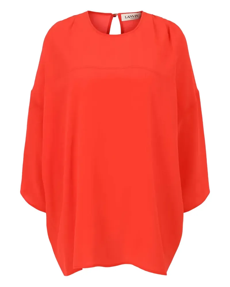 Lanvin silk blouse - Rot Rot