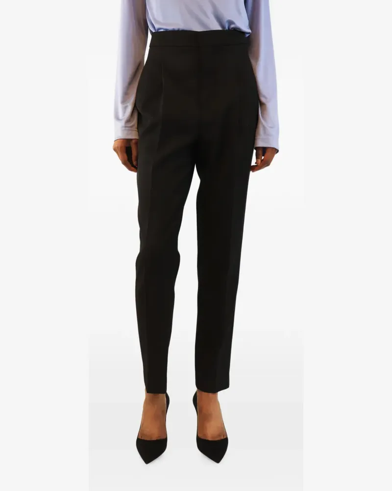 Nili Lotan pleated wool trousers - Schwarz Schwarz