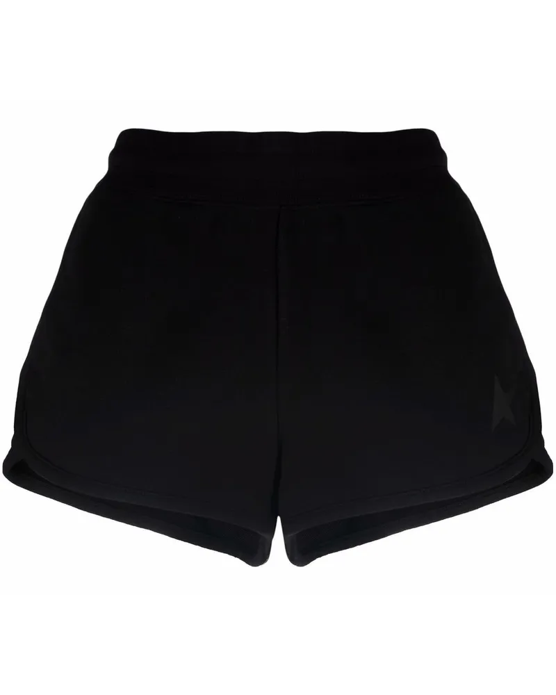 Golden Goose Shorts mit elastischem Saum Schwarz