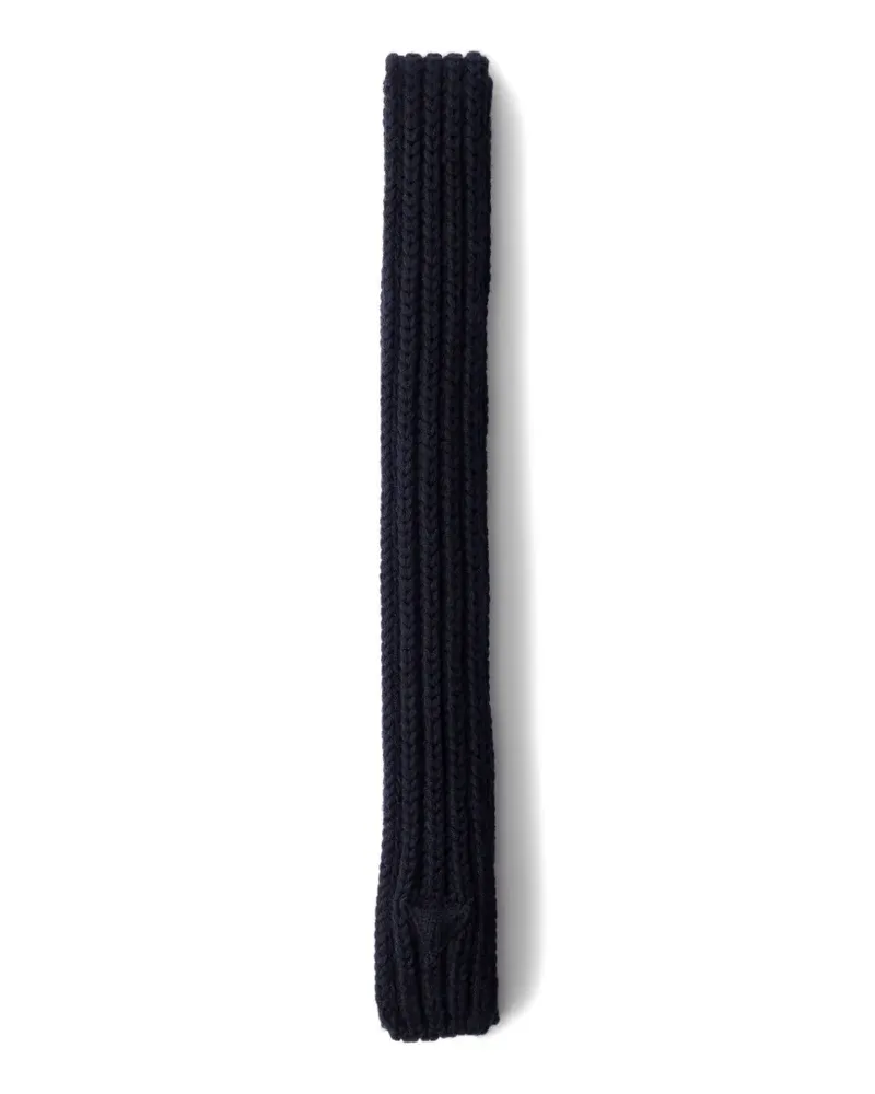 Prada wool scarf - Blau Blau