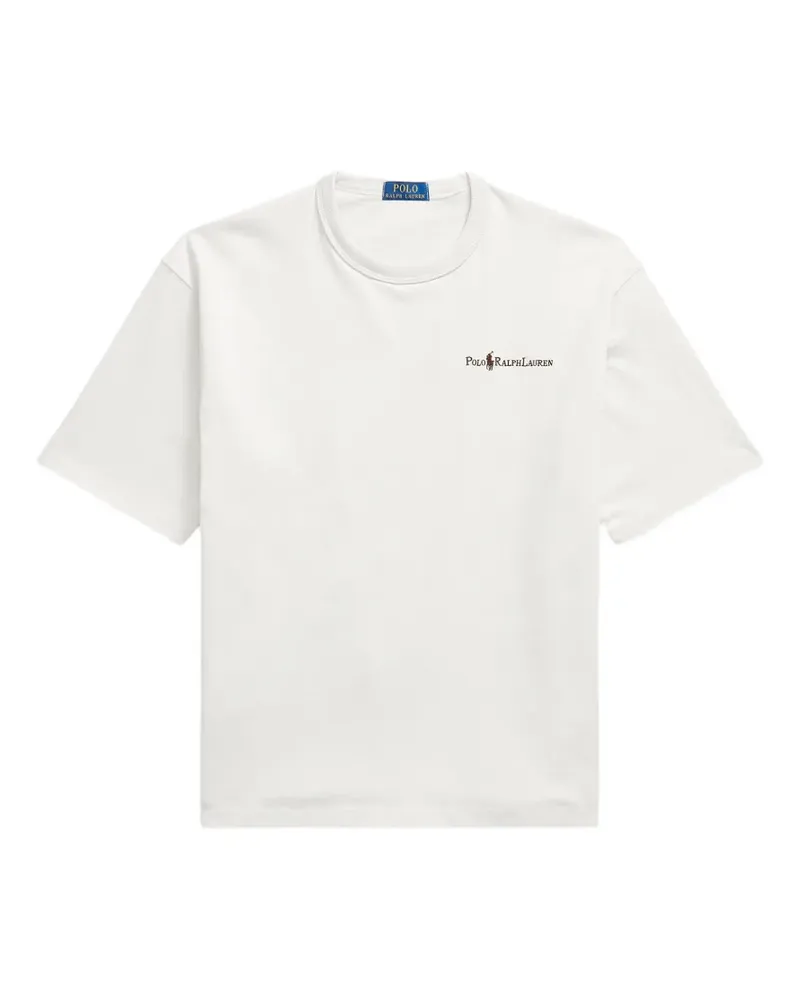 Ralph Lauren Pony-embroidered T-shirt - Nude Nude