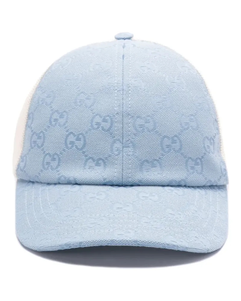 Gucci Baseballkappe aus GG Supreme - Blau Blau
