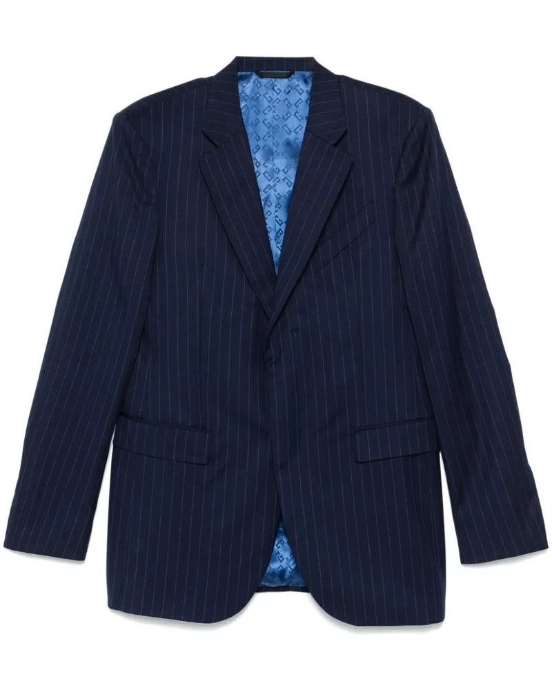 Givenchy Gestreifte Jacke - Blau Blau