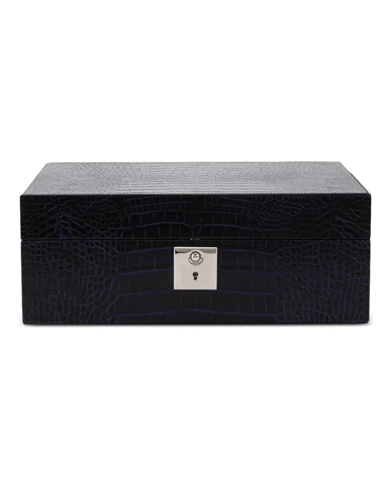 Smythson Klassische Aufbewahrungsbox - Blau Blau