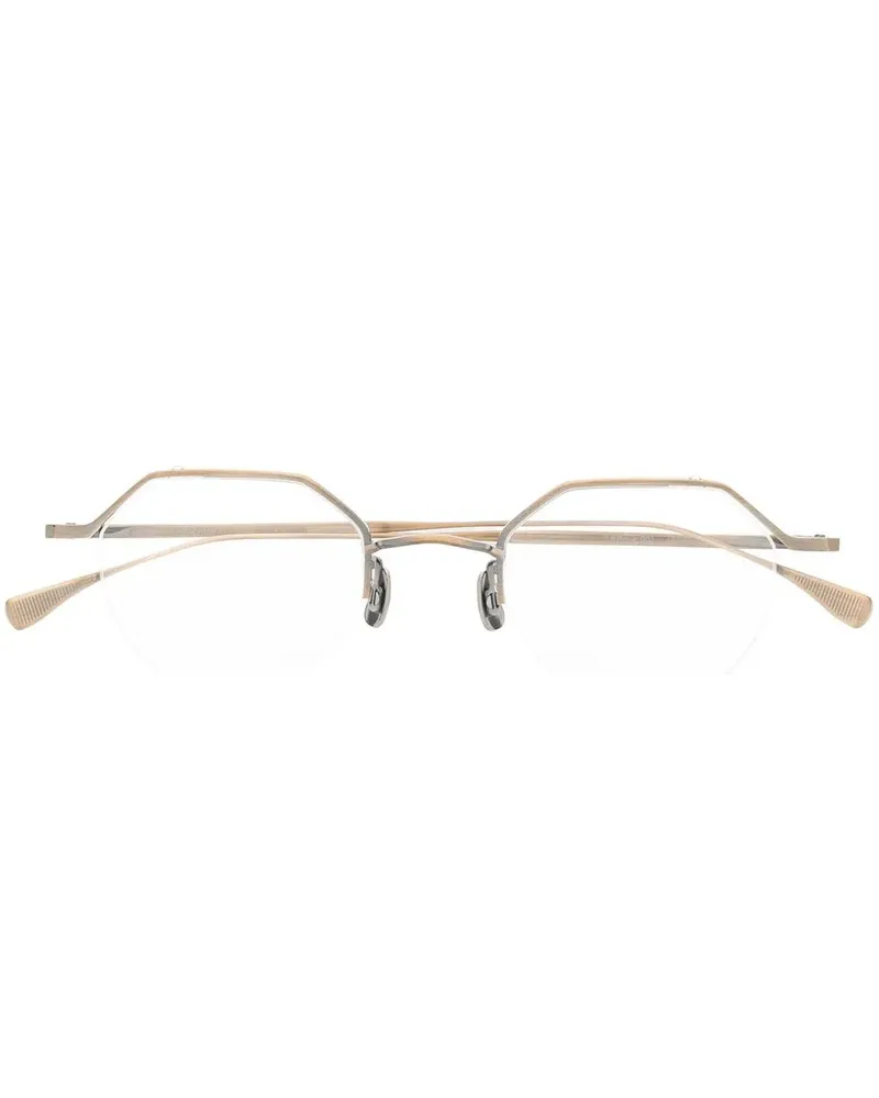 EYEVAN 7285 Brille mit geometrischem Gestell - Gold Gold