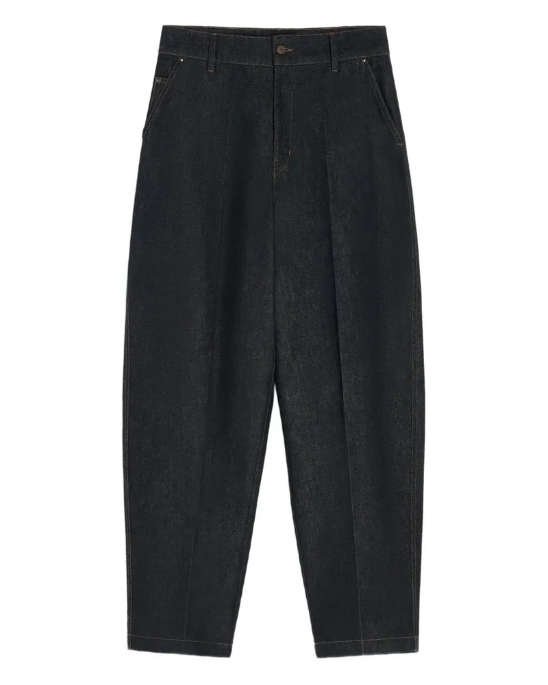Christophe Lemaire Hose mit aufgesetzten Taschen - Blau Blau