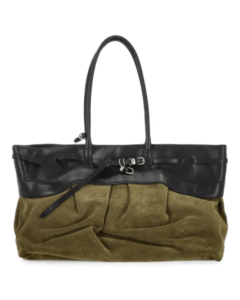 Marge Sherwood Soft Grandma buckled tote bag - Grün Grün