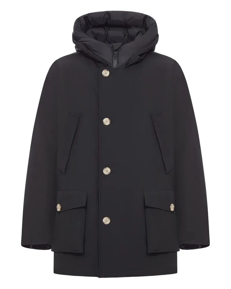 Woolrich Arctic flap-pocket coat - Schwarz Schwarz