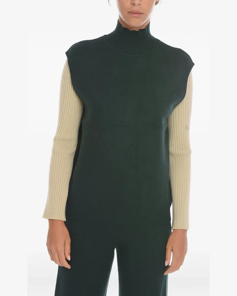 Samsøe & Samsøe Nika high-neck vest - Grün Grün