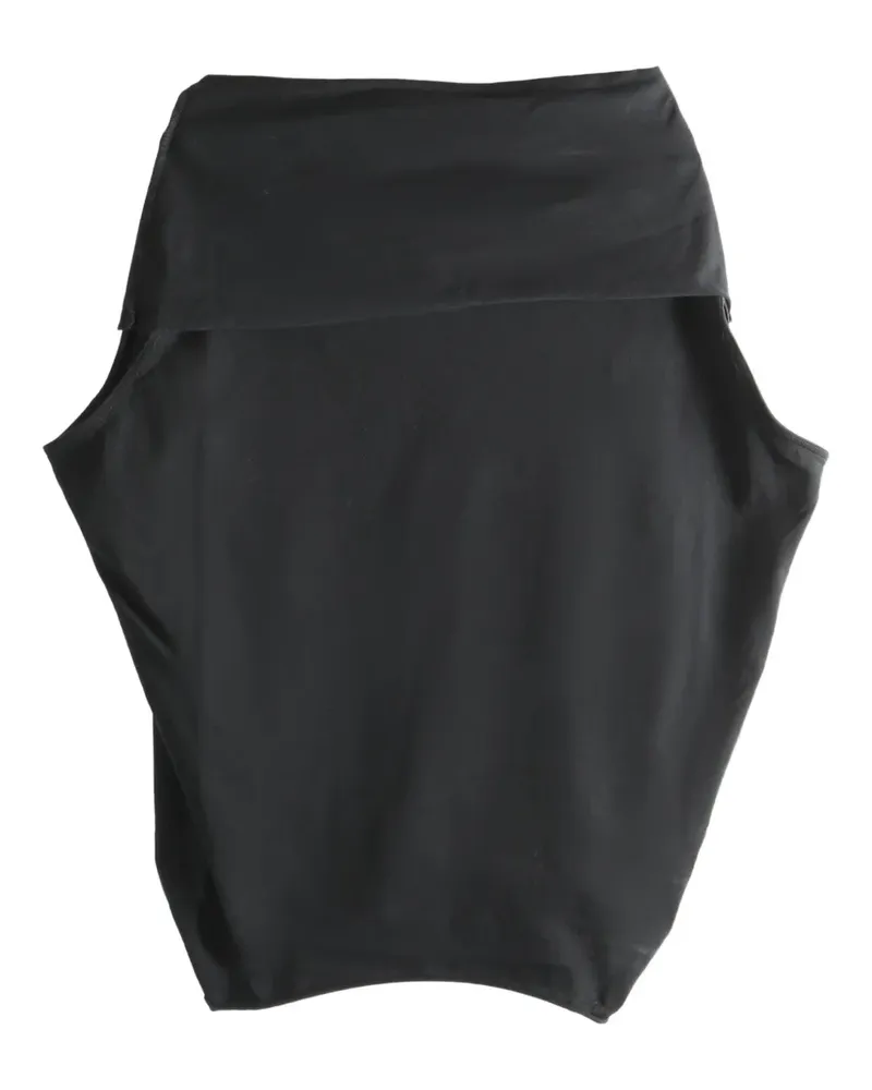 Rick Owens Shroud sleeveless top - Schwarz Schwarz