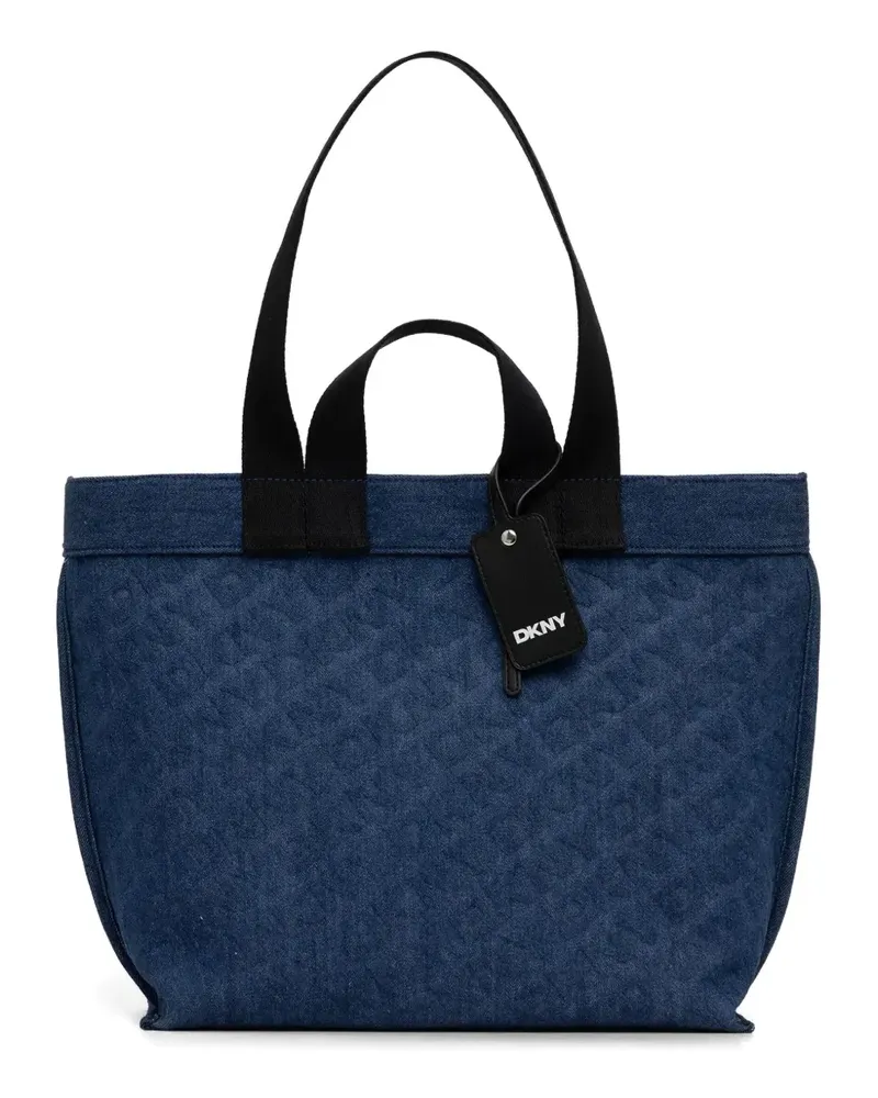 DKNY Gesteppter Shopper - Blau Blau