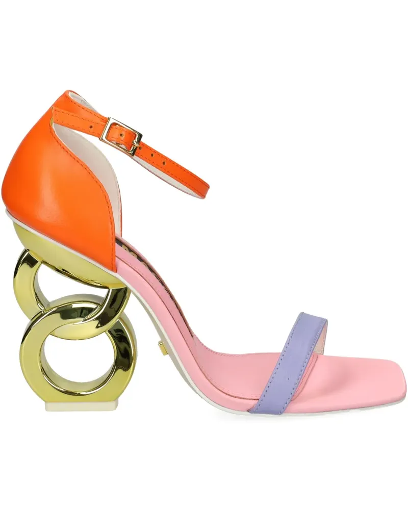 Kat Maconie Suzu Sandalen mit Kettenabsatz 105mm - Orange Orange