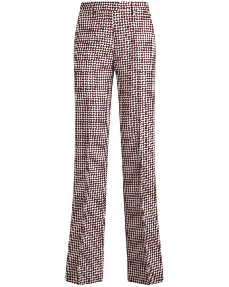 Etro Klassische Straight-Leg-Hose - Weiß Weiß