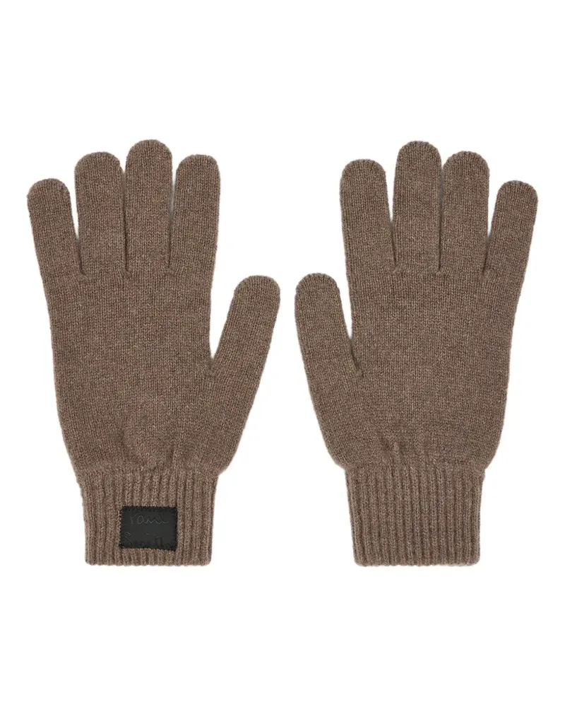 Paul Smith Handschuhe aus Kaschmirgemisch - Braun Braun