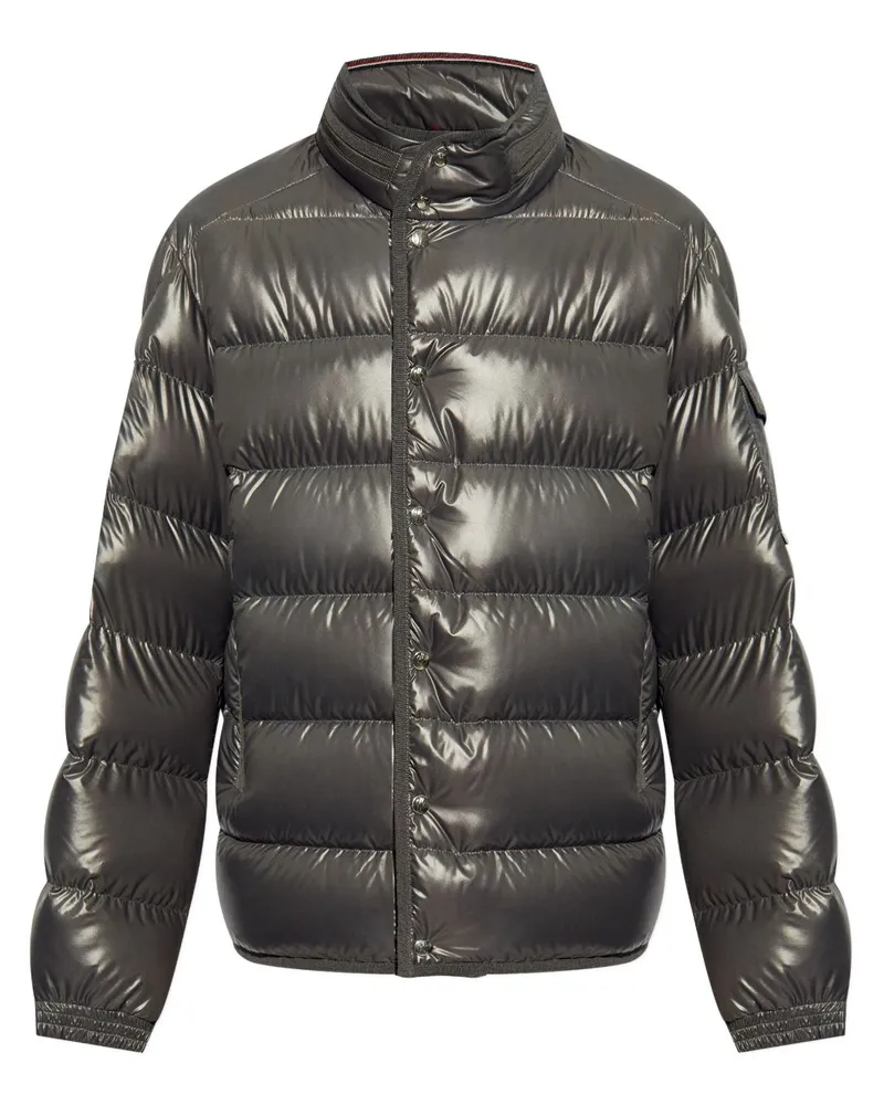 Moncler Gourette Steppjacke mit Stehkragen - Grau Grau
