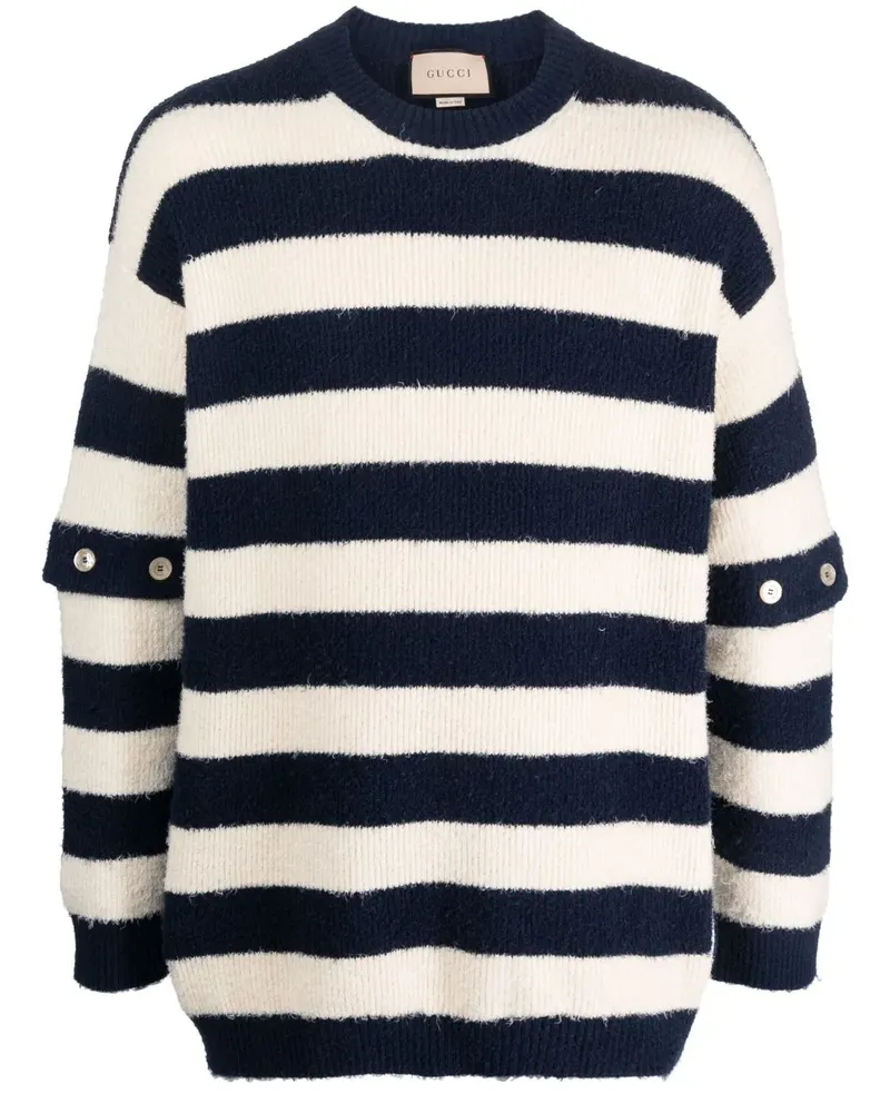 Gucci Gestreifter Pullover - Nude Nude