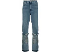 Cowboy Cuff Straight-Leg-Jeans
