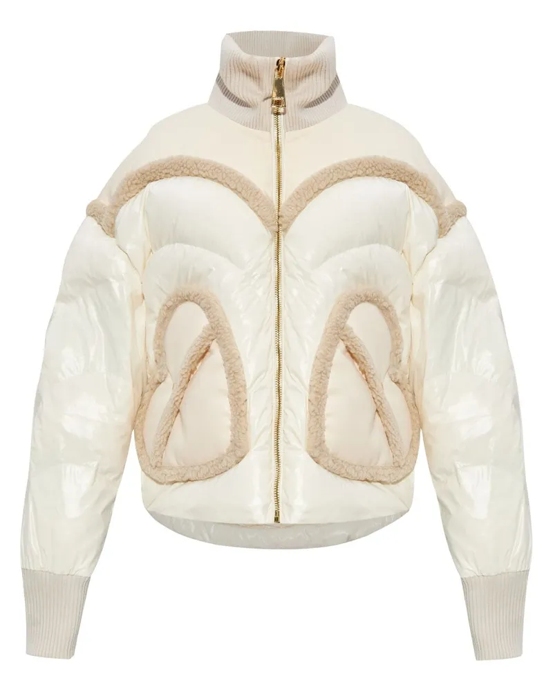 KHRISJOY Klassische Daunenjacke - Nude Nude