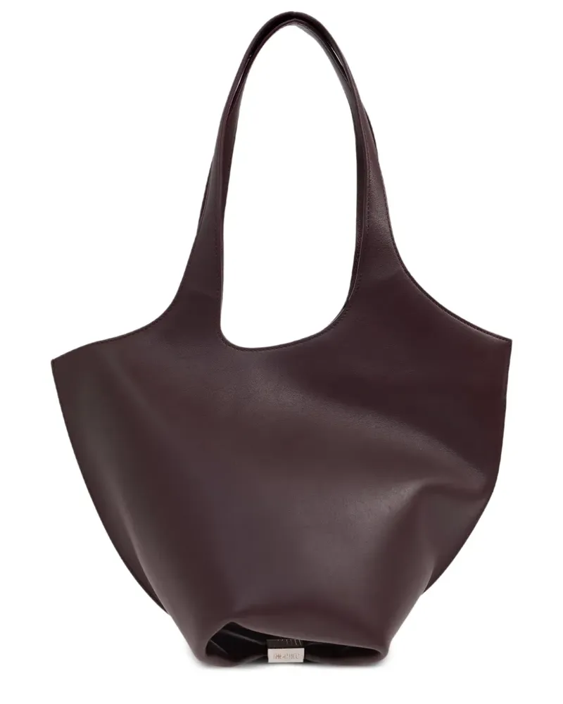 ATTICO Mittelgroßer La Scoop Tote Bag - Braun Braun