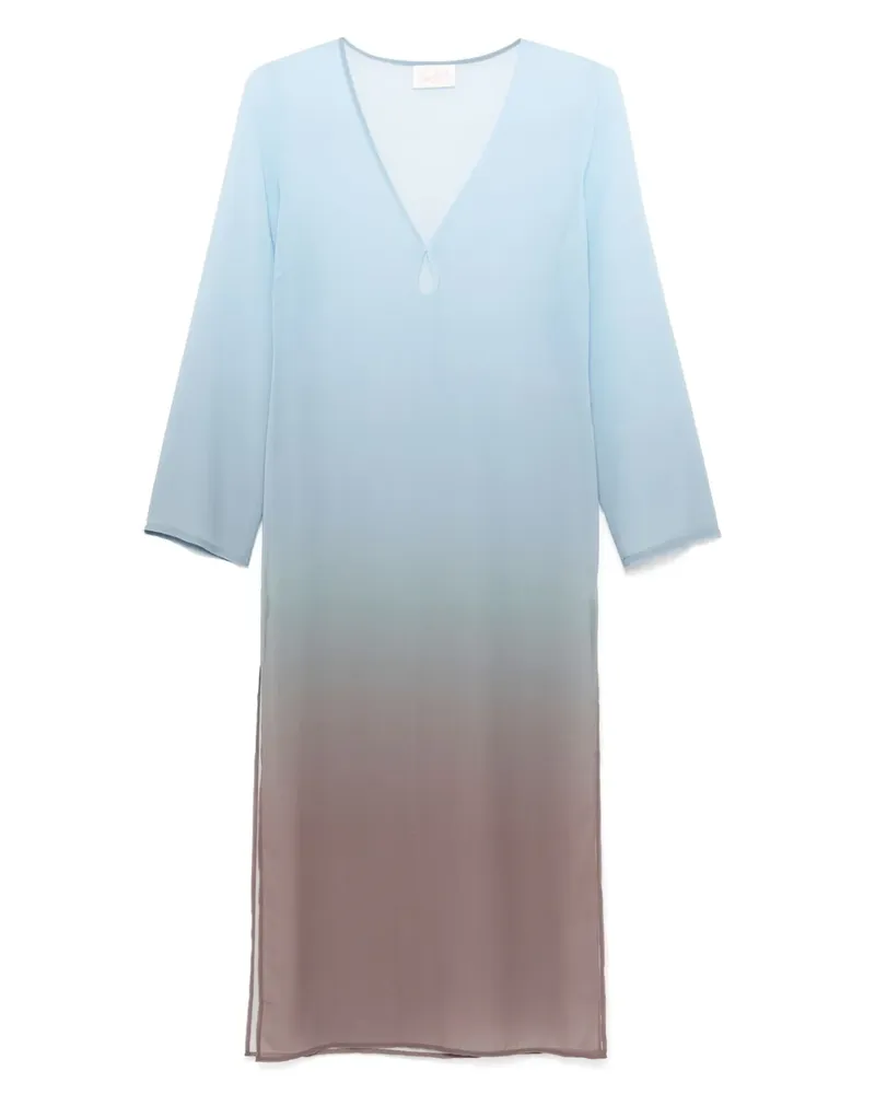 MC2 Saint Barth Agatha Maxikleid - Blau Blau