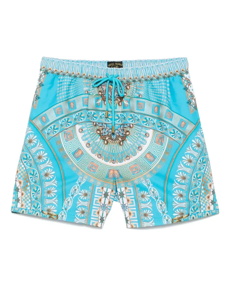 Camilla Temple of Light Badeshorts - Blau Blau