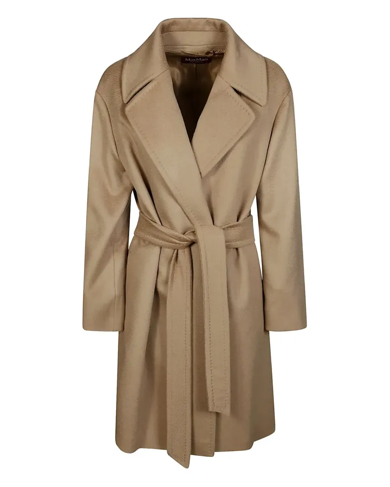Max Mara Tigre belted coat - Nude Nude
