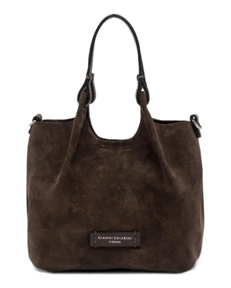 Gianni Chiarini Dua Handtasche aus Wildleder - Braun Braun